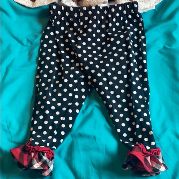 Girls 2 piece Christmas outfit - Picture 2 of 5